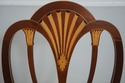 L70925: Set of 6 BAKER Inlaid Mahogany Norfolk Hep