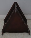 L70888: THEODORE ALEXANDER Figural Mahogany Corner