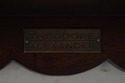 L70888: THEODORE ALEXANDER Figural Mahogany Corner
