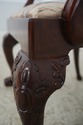 70900: Pair BAKER Ball & Claw Rococo Mahogany Armc