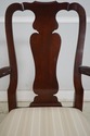 L70939: Set of 6 KINDEL Queen Anne Mahogany Dining