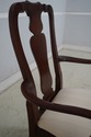 L70939: Set of 6 KINDEL Queen Anne Mahogany Dining