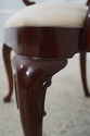 L70939: Set of 6 KINDEL Queen Anne Mahogany Dining