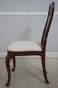 L70939: Set of 6 KINDEL Queen Anne Mahogany Dining