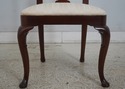 L70939: Set of 6 KINDEL Queen Anne Mahogany Dining