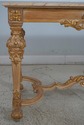 66463EC: Italian Carved Base Marble Top Library Co