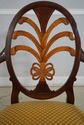 L66581EC: KARGES Inlaid Mahogany Hepplewhite Armch