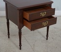 66522EC: Pair ETHAN ALLEN Georgian Court Cherry Ni