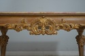 66463EC: Italian Carved Base Marble Top Library Co