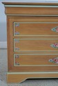 66450EC: GRANGE Empire Style French Painted Chest