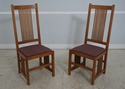 66089EC: Set of 6 STICKLEY Mission Oak Dining Room