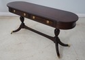 66459EC: CENTURY Duncan Phyfe Base Sofa Console Ta