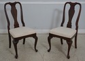 L66497EC: Set of 6 ETHAN ALLEN Cherry Georgian Cou