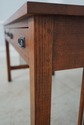 66099EC: STICKLEY Mission Oak 2 Drawer Desk