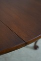 L66429EC: BIGGS Queen Anne Solid Mahogany Dropleaf