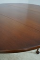 L66429EC: BIGGS Queen Anne Solid Mahogany Dropleaf