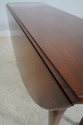 L66429EC: BIGGS Queen Anne Solid Mahogany Dropleaf