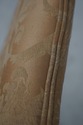L70949: Set of 6 Mahogany Gold Damask Upholstered 
