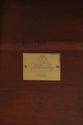 70952: STICKLEY Colonial Williamsburg Mahogany Can