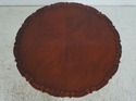 L70898: HICKORY CHAIR Mt Vernon Mahogany Pie Crust