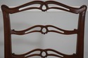 L70957: Set of 6 OLD COLONY Mahogany Chippendale S
