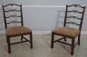 L70957: Set of 6 OLD COLONY Mahogany Chippendale S