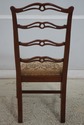 L70957: Set of 6 OLD COLONY Mahogany Chippendale S