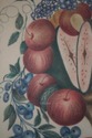 F70987: Still Life Fruit Basket Jean Baumer Theore