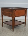 70906: THEODORE ALEXANDER Country 2 Drawer Lamp Ta