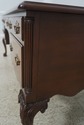 70759: KITTINGER Chippendale Style Mahogany Execut