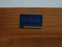 70759: KITTINGER Chippendale Style Mahogany Execut