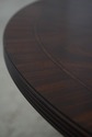 L70962: HENKEL HARRIS Round Mahogany Inlaid Cockta