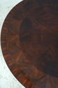 L70962: HENKEL HARRIS Round Mahogany Inlaid Cockta