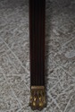 L70962: HENKEL HARRIS Round Mahogany Inlaid Cockta