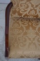 L70949: Set of 6 Mahogany Gold Damask Upholstered 