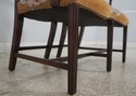 LF71013: Vintage Mahogany Double Chair Back Settee