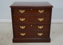 66104EC: HENKEL HARRIS MOORE 2 Drawer Mahogany Fil