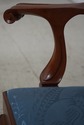 66196EC: JW BUNKER Bench Made Chippendale Walnut A