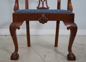 66196EC: JW BUNKER Bench Made Chippendale Walnut A
