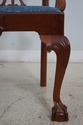66196EC: JW BUNKER Bench Made Chippendale Walnut A