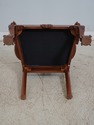 66196EC: JW BUNKER Bench Made Chippendale Walnut A