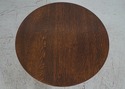 66115EC: STICKLEY Mission Oak Round Lamp Table