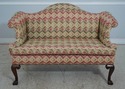 66212EC: STATTON Chippendale Upholstered Loveseat 