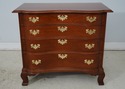 66236EC: Bench Made Cherry Oxbo Chippendale Chest 