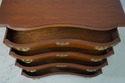 66236EC: Bench Made Cherry Oxbo Chippendale Chest 