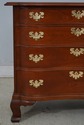 66236EC: Bench Made Cherry Oxbo Chippendale Chest 