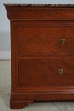 66247EC: Pair STICKLEY Empire Style Marble Top Nig