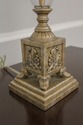LF57936EC: Regency Style Silver Finish & Glass Urn