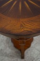 L62429EC: Round Inlaid Top Tiered Lamp Table