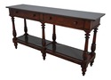 62421EC: HENREDON Acquisitions Marble Top Console 